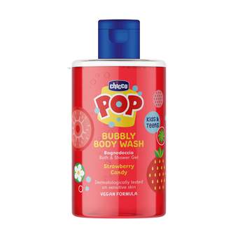 Chicco kupka za telo pop jagoda 300ml chicco